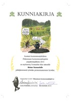Ympäristöpalkinto Heimo Tuomarlalle perinnemaisemien hyväksi tehdystä työstä